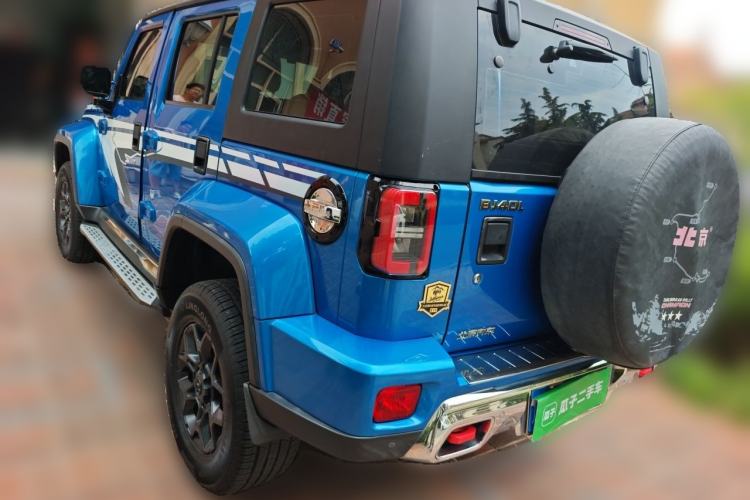 Used BAIC Off-Road BJ40 2019 2.3T Automatic Four-Wheel Drive Ring the Tower Champion Edition China VI Rear Left 45 Deg