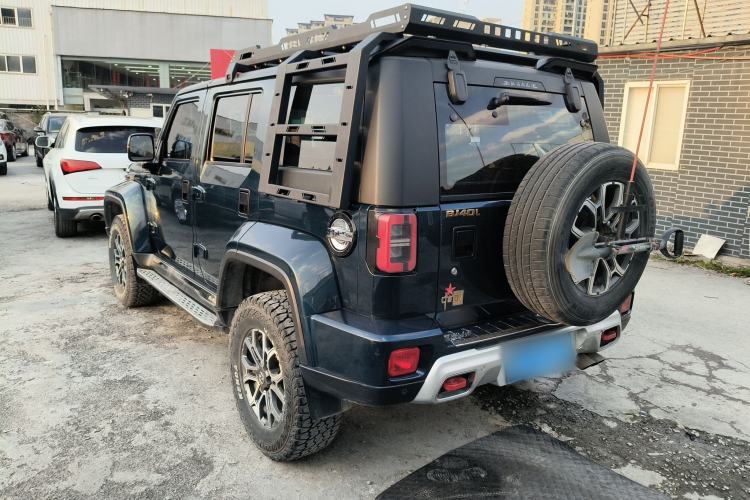 Used BAIC Off-Road BJ40 2019 Updated Version 2.0T Automatic All-Wheel Drive Urban Hunter Edition Premium China V Emission Standard Rear Left 45 Deg