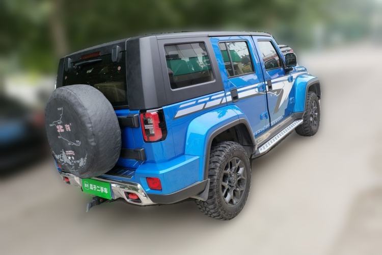 Used BAIC Off-Road BJ40 2019 2.3T Automatic Four-Wheel Drive Ring the Tower Champion Edition China VI Rear Right 45 Deg