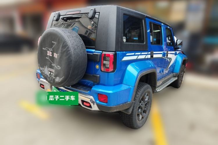 Used BAIC Off-Road BJ40 2019 2.3T Automatic Four-Wheel Drive Ring the Tower Champion Edition China VI Rear Right 45 Deg