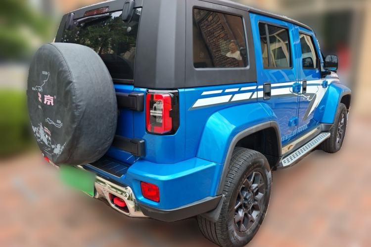 Used BAIC Off-Road BJ40 2019 2.3T Automatic Four-Wheel Drive Ring the Tower Champion Edition China VI Rear Right 45 Deg