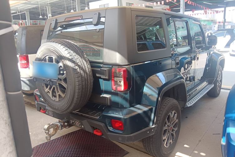 Used BAIC Off-Road BJ40 2019 2.0T Automatic Four-Wheel Drive Urban Hunter Edition Premium Model China V Emission Standard Rear Right 45 Deg