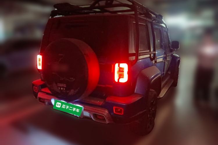 Used BAIC Off-Road BJ40 2019 2.3T Automatic Four-Wheel Drive Ring the Tower Champion Edition China VI Rear Right 45 Deg
