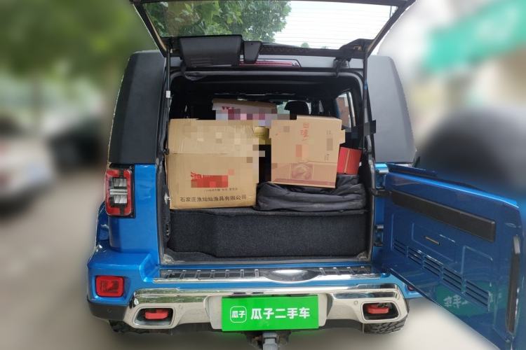 Used BAIC Off-Road BJ40 2019 2.3T Automatic Four-Wheel Drive Ring the Tower Champion Edition China VI Trunk