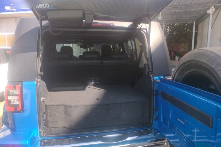 Used BAIC Off-Road BJ40 2019 2.3T Automatic Four-Wheel Drive Ring the Tower Champion Edition China VI Trunk