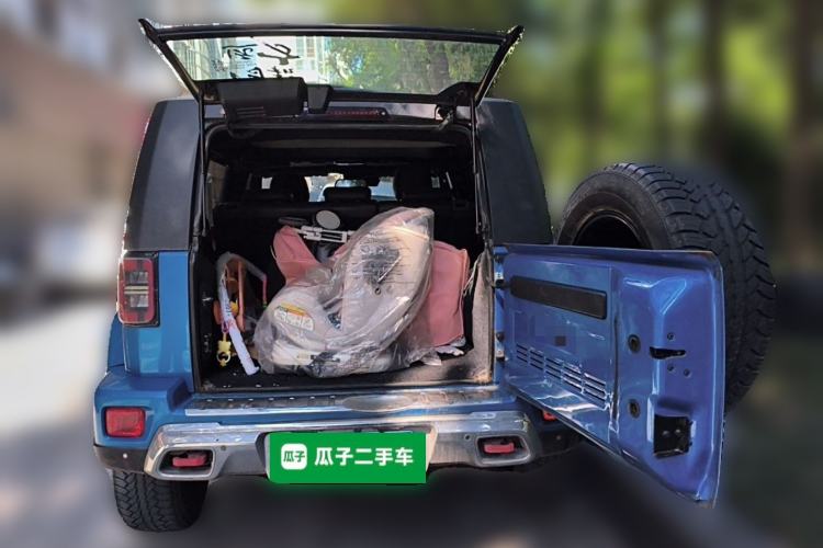 Used BAIC Off-Road BJ40 2019 2.3T Automatic Four-Wheel Drive Ring the Tower Champion Edition China VI Trunk