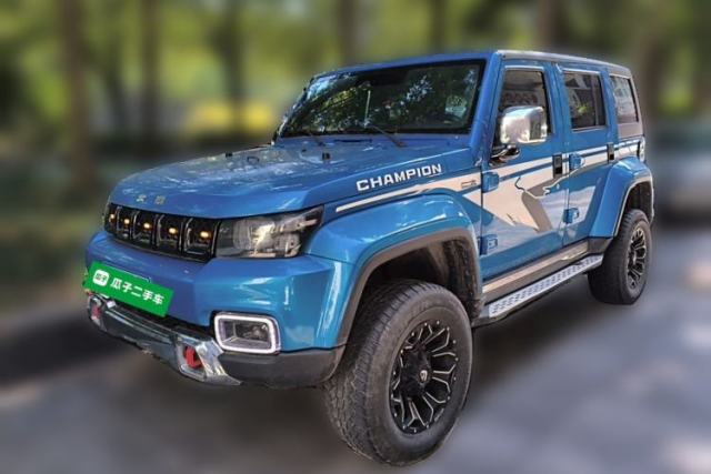 Used BAIC Off-Road BJ40 2019 2.3T Automatic Four-Wheel Drive Ring the Tower Champion Edition China VI
