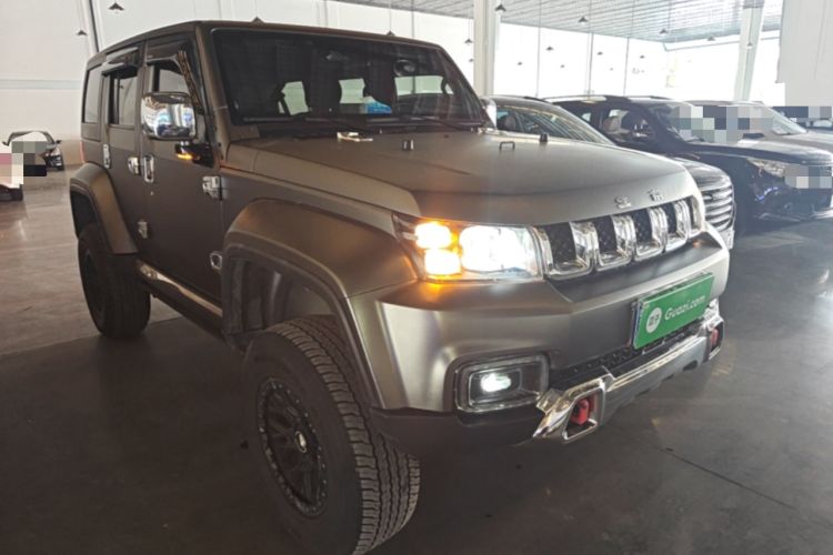Used BAIC Off-Road BJ40 2019 Updated Version 2.0T Automatic All-Wheel Drive Urban Hunter Edition Premium China V Emission Standard Front Right 45 Deg
