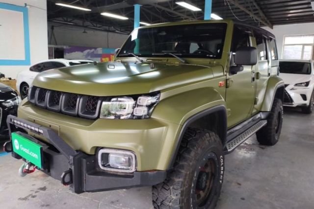 Used BAIC Off-Road BJ40 2019 2.3T Automatic Four-Wheel Drive Shengshi Huazhang Edition China VI Emission Standard