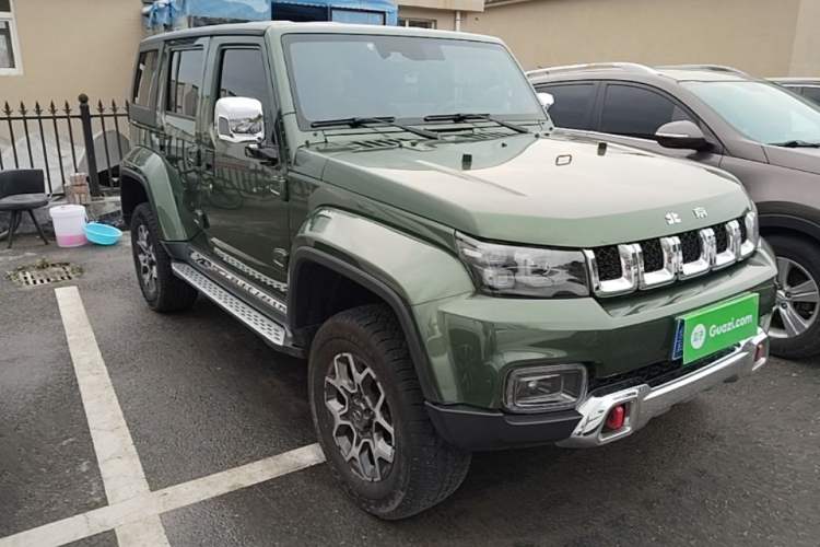 Used BAIC Off-Road BJ40 2019 PLUS 2.3T Automatic Four-Wheel Drive Flagship Edition China VI Emission Standard Front Right 45 Deg