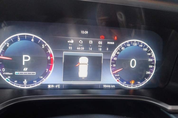 Used BAIC Off-Road BJ40 2019 PLUS 2.3T Automatic Four-Wheel Drive Flagship Edition China VI Emission Standard Instrument Cluster