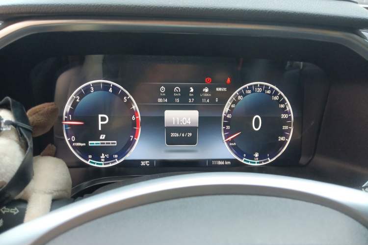 Used BAIC Off-Road BJ40 2019 2.0T Automatic Four-Wheel Drive Urban Hunter Edition Flagship Model China V Emission Standard Instrument Cluster