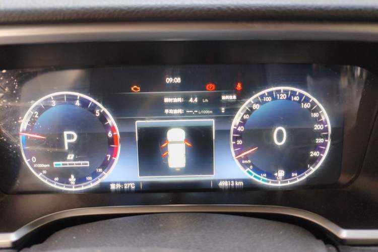 Used BAIC Off-Road BJ40 2019 PLUS 2.3T Automatic Four-Wheel Drive Premium Edition China VI Instrument Cluster