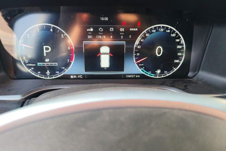 Used BAIC Off-Road BJ40 2019 PLUS 2.3T Automatic Four-Wheel Drive Premium Edition China VI Odometer Close Up
