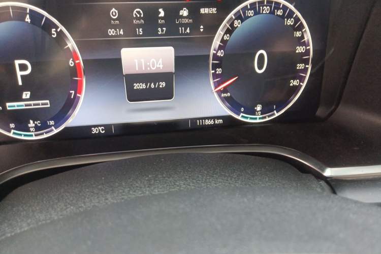 Used BAIC Off-Road BJ40 2019 2.0T Automatic Four-Wheel Drive Urban Hunter Edition Flagship Model China V Emission Standard Odometer Close Up