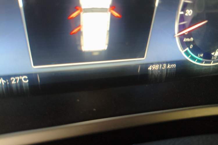 Used BAIC Off-Road BJ40 2019 PLUS 2.3T Automatic Four-Wheel Drive Premium Edition China VI Odometer Close Up