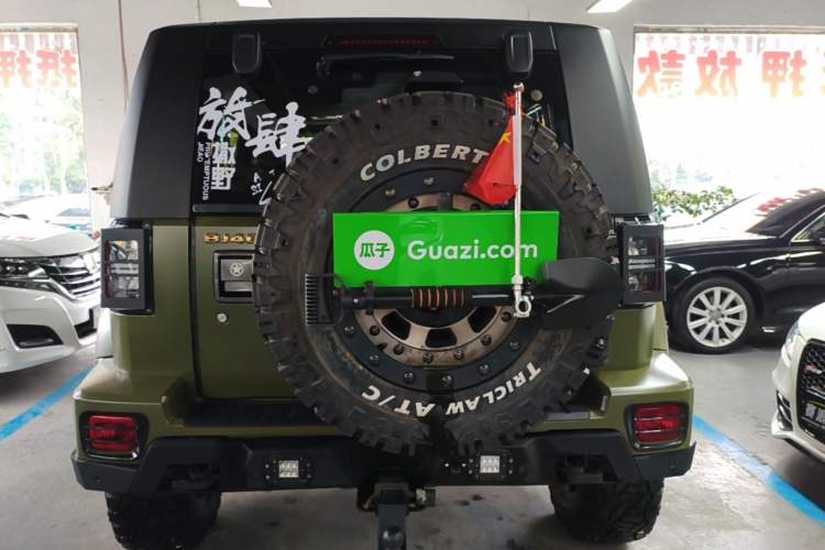 Used BAIC Off-Road BJ40 2019 2.3T Automatic Four-Wheel Drive Shengshi Huazhang Edition China VI Emission Standard Rear