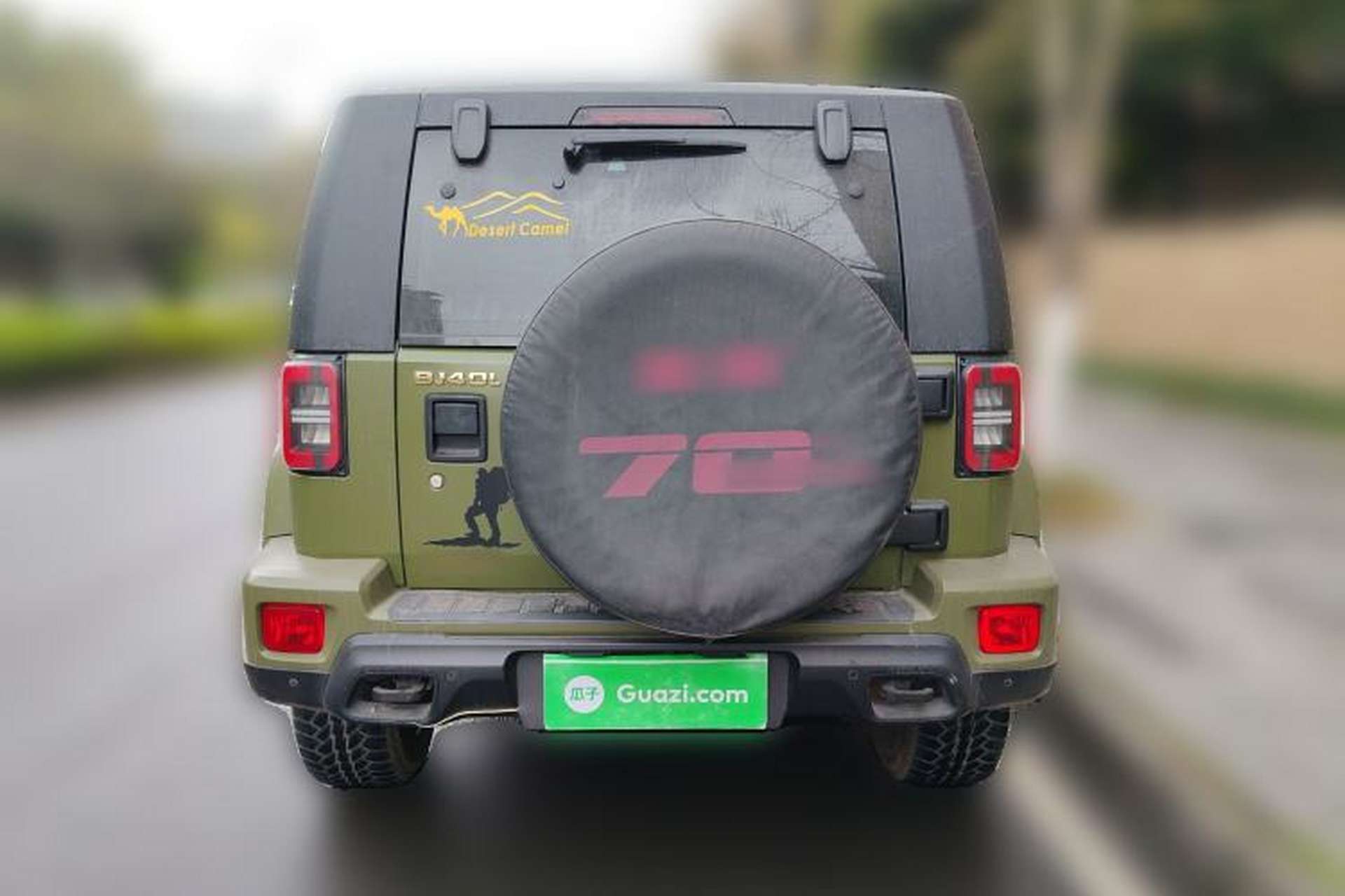 Used BAIC Off-Road BJ40 2019 2.3T Automatic Four-Wheel Drive Shengshi Huazhang Edition China VI Emission Standard Rear