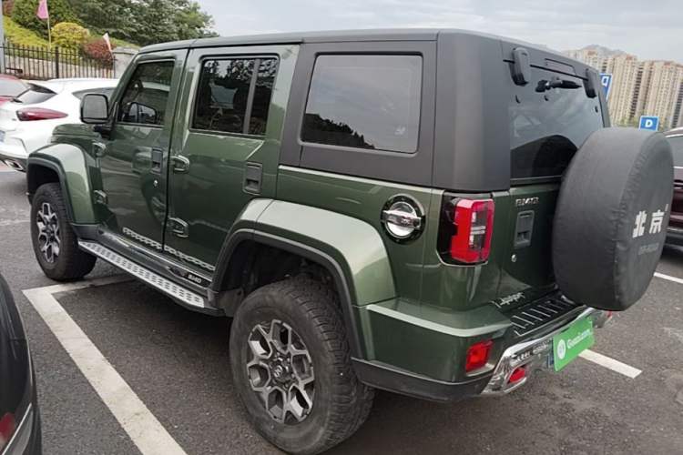 Used BAIC Off-Road BJ40 2019 PLUS 2.3T Automatic Four-Wheel Drive Flagship Edition China VI Emission Standard Rear Left 45 Deg