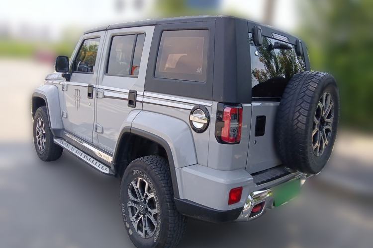 Used BAIC Off-Road BJ40 2019 2.0T Automatic Four-Wheel Drive Urban Hunter Edition Flagship Model China V Emission Standard Rear Left 45 Deg