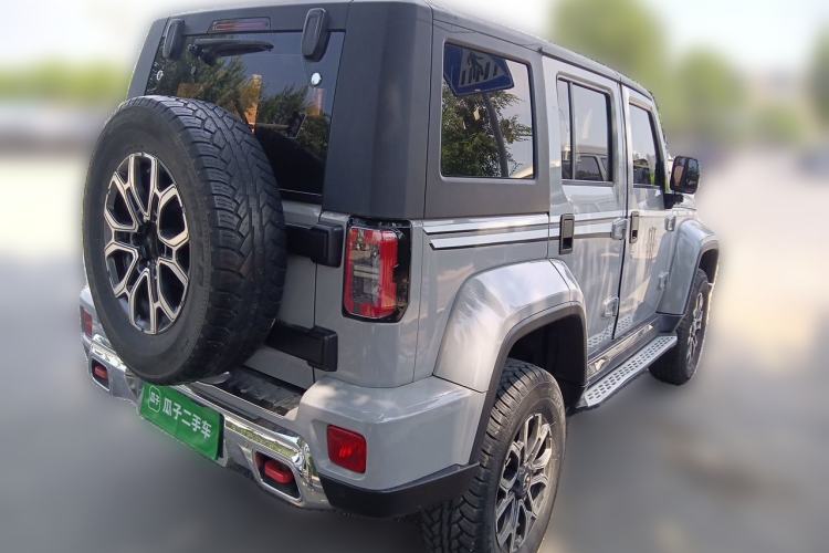 Used BAIC Off-Road BJ40 2019 2.0T Automatic Four-Wheel Drive Urban Hunter Edition Flagship Model China V Emission Standard Rear Right 45 Deg