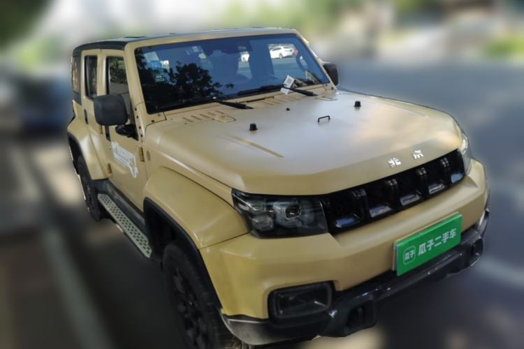 Used BAIC Off-Road BJ40 2019 2.3T Automatic Four-Wheel Drive Ring the Tower Champion Edition China VI Front Right 45 Deg