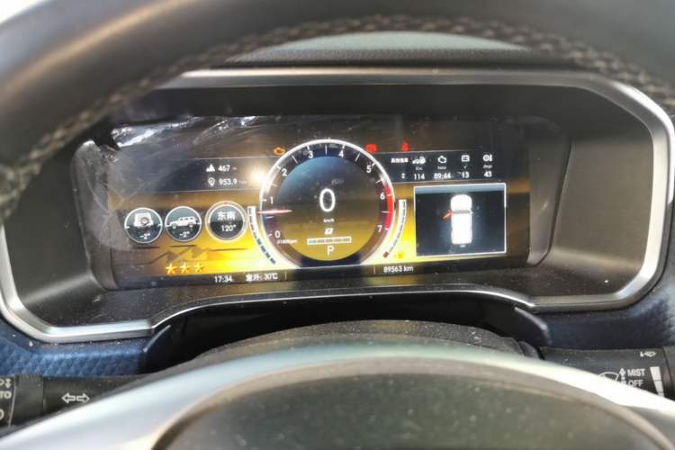 Used BAIC Off-Road BJ40 2019 2.3T Automatic Four-Wheel Drive Ring the Tower Champion Edition China VI Instrument Cluster