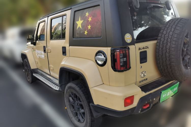 Used BAIC Off-Road BJ40 2019 2.3T Automatic Four-Wheel Drive Ring the Tower Champion Edition China VI Rear Left 45 Deg