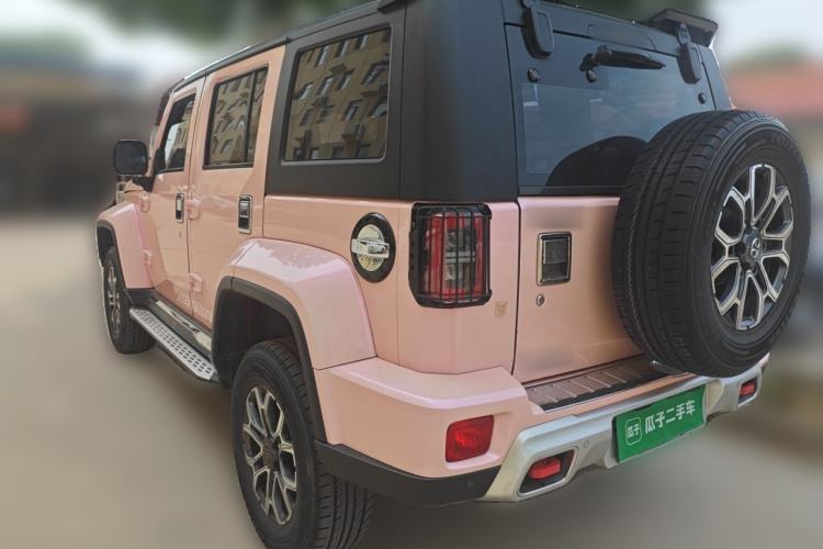 Used BAIC Off-Road BJ40 2019 Updated Version 2.0T Automatic All-Wheel Drive Urban Hunter Edition Premium China V Emission Standard Rear Left 45 Deg
