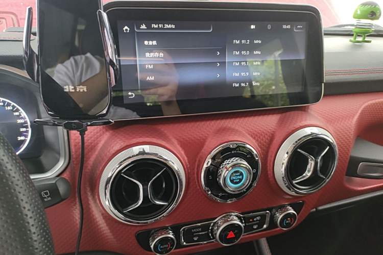 Used BAIC Off-Road BJ40 2019 PLUS 2.3T Automatic Four-Wheel Drive Premium Edition China VI Audio And AC Panel