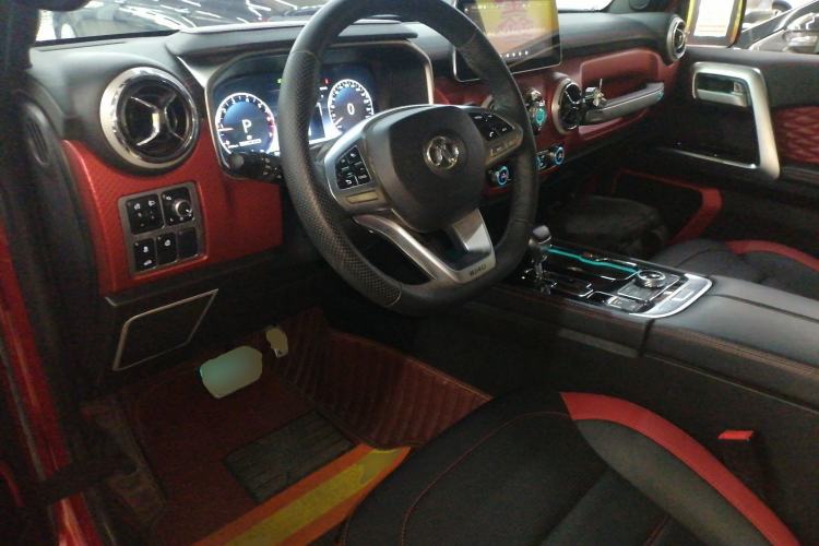 Used BAIC Off-Road BJ40 2019 Updated Version 2.0T Automatic All-Wheel Drive Urban Hunter Edition Premium China V Emission Standard Center Console