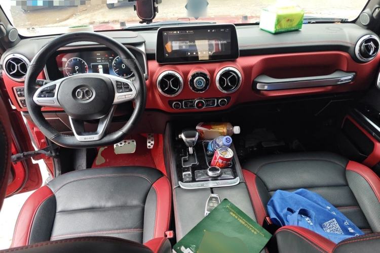Used BAIC Off-Road BJ40 2019 PLUS 2.3T Automatic Four-Wheel Drive Premium Edition China VI Center Console