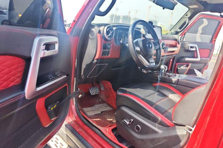 Used BAIC Off-Road BJ40 2019 PLUS 2.3T Automatic Four-Wheel Drive Premium Edition China VI Driver Seat
