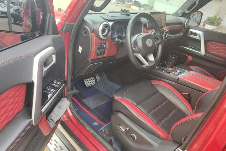 Used BAIC Off-Road BJ40 2019 2.3T Automatic Four-Wheel Drive Urban Hunter Edition Flagship Model China VI Emission Standard Driver Seat