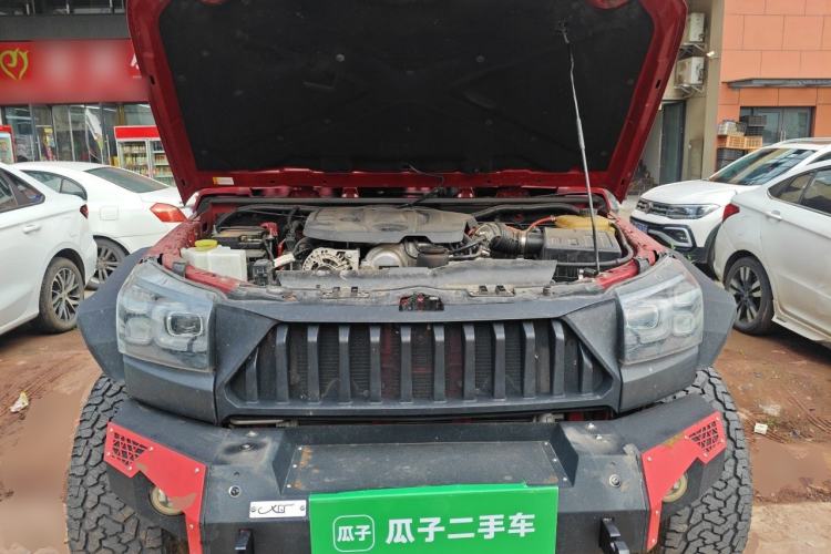 Used BAIC Off-Road BJ40 2019 PLUS 2.3T Automatic Four-Wheel Drive Premium Edition China VI Engine Bay