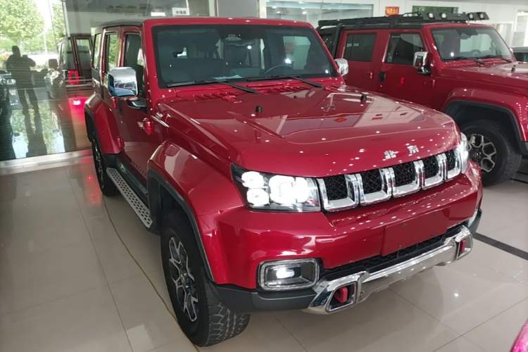 Used BAIC Off-Road BJ40 2019 PLUS 2.3T Automatic Four-Wheel Drive Flagship Edition China VI Emission Standard Exterior 1