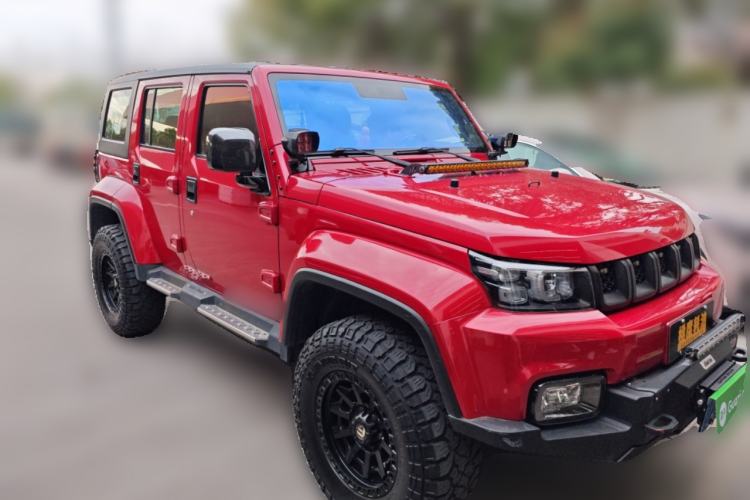 Used BAIC Off-Road BJ40 2019 PLUS 2.3T Manual Four-Wheel Drive Prestige Edition China VI Emission Standard Front Right 45 Deg