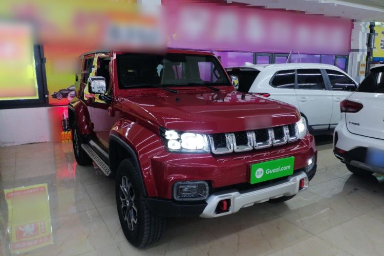 Used BAIC Off-Road BJ40 2019 Updated Version 2.0T Automatic All-Wheel Drive Urban Hunter Edition Premium China V Emission Standard Front Right 45 Deg