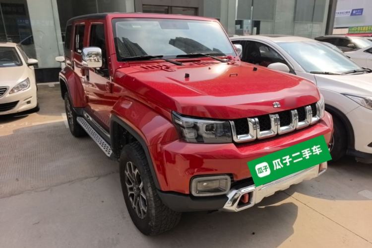 Used BAIC Off-Road BJ40 2019 2.0T Automatic Four-Wheel Drive Urban Hunter Edition Premium Model China V Emission Standard Front Right 45 Deg