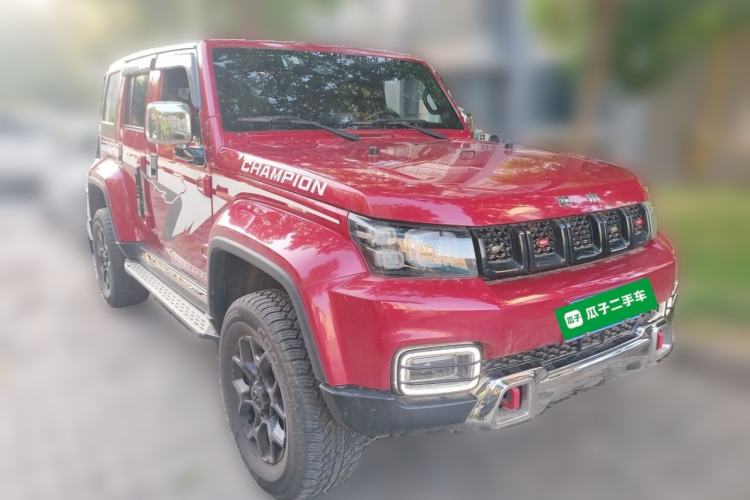 Used BAIC Off-Road BJ40 2019 2.3T Automatic Four-Wheel Drive Ring the Tower Champion Edition China VI Front Right 45 Deg