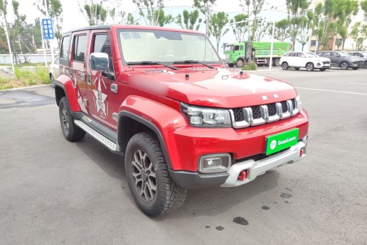 Used BAIC Off-Road BJ40 2019 2.3T Automatic Four-Wheel Drive Urban Hunter Edition Premium Model China VI Emission Standard Front Right 45 Deg