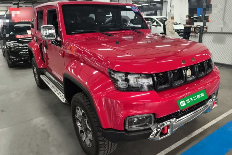 Used BAIC Off-Road BJ40 2019 PLUS 2.3T Automatic Four-Wheel Drive Flagship Edition China VI Emission Standard Front Right 45 Deg