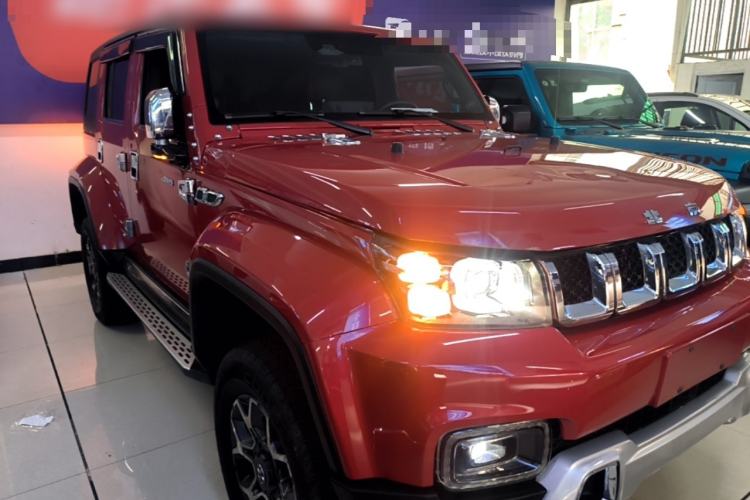 Used BAIC Off-Road BJ40 2019 PLUS 2.3T Automatic Four-Wheel Drive Flagship Edition China VI Emission Standard Front Right 45 Deg