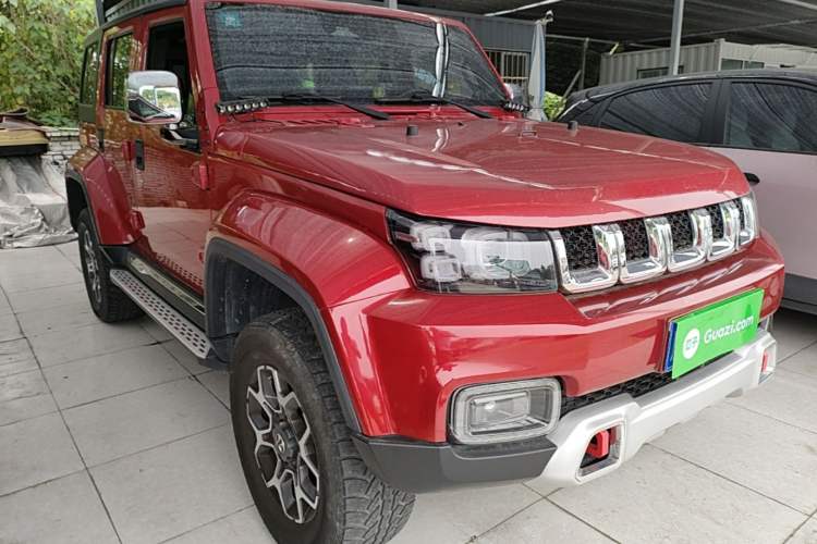 Used BAIC Off-Road BJ40 2019 PLUS 2.3T Automatic Four-Wheel Drive Premium Edition China VI Front Right 45 Deg