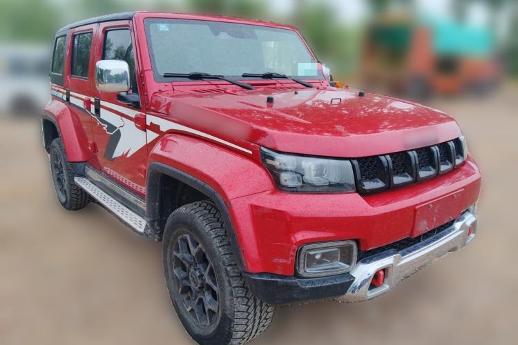 Used BAIC Off-Road BJ40 2019 2.3T Automatic Four-Wheel Drive Ring the Tower Champion Edition China VI Front Right 45 Deg