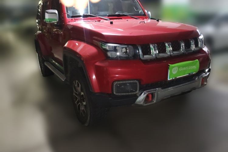 Used BAIC Off-Road BJ40 2019 2.0T Automatic Four-Wheel Drive Urban Hunter Edition Premium Model China V Emission Standard Front Right 45 Deg