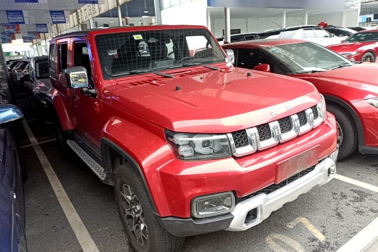 Used BAIC Off-Road BJ40 2019 PLUS 2.3T Automatic Four-Wheel Drive Premium Edition China VI Front Right 45 Deg