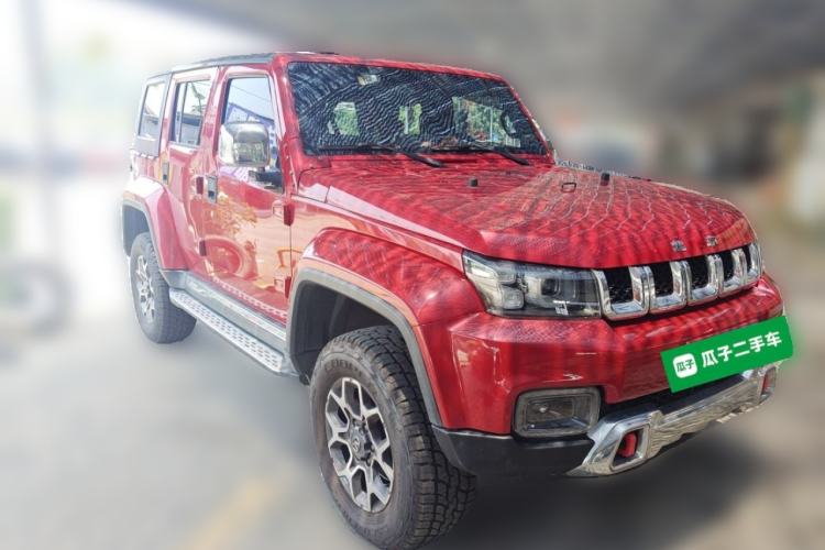 Used BAIC Off-Road BJ40 2019 PLUS 2.3T Automatic Four-Wheel Drive Flagship Edition China VI Emission Standard Front Right 45 Deg