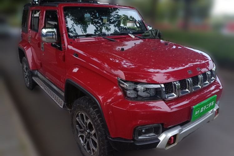 Used BAIC Off-Road BJ40 2019 2.0T Automatic Four-Wheel Drive Urban Hunter Edition Premium Model China V Emission Standard Front Right 45 Deg