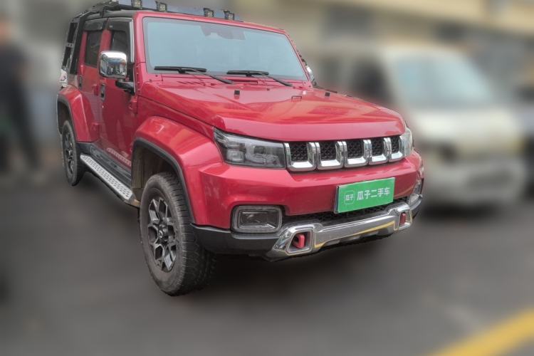 Used BAIC Off-Road BJ40 2019 PLUS 2.3T Automatic Four-Wheel Drive Flagship Edition China VI Emission Standard Front Right 45 Deg